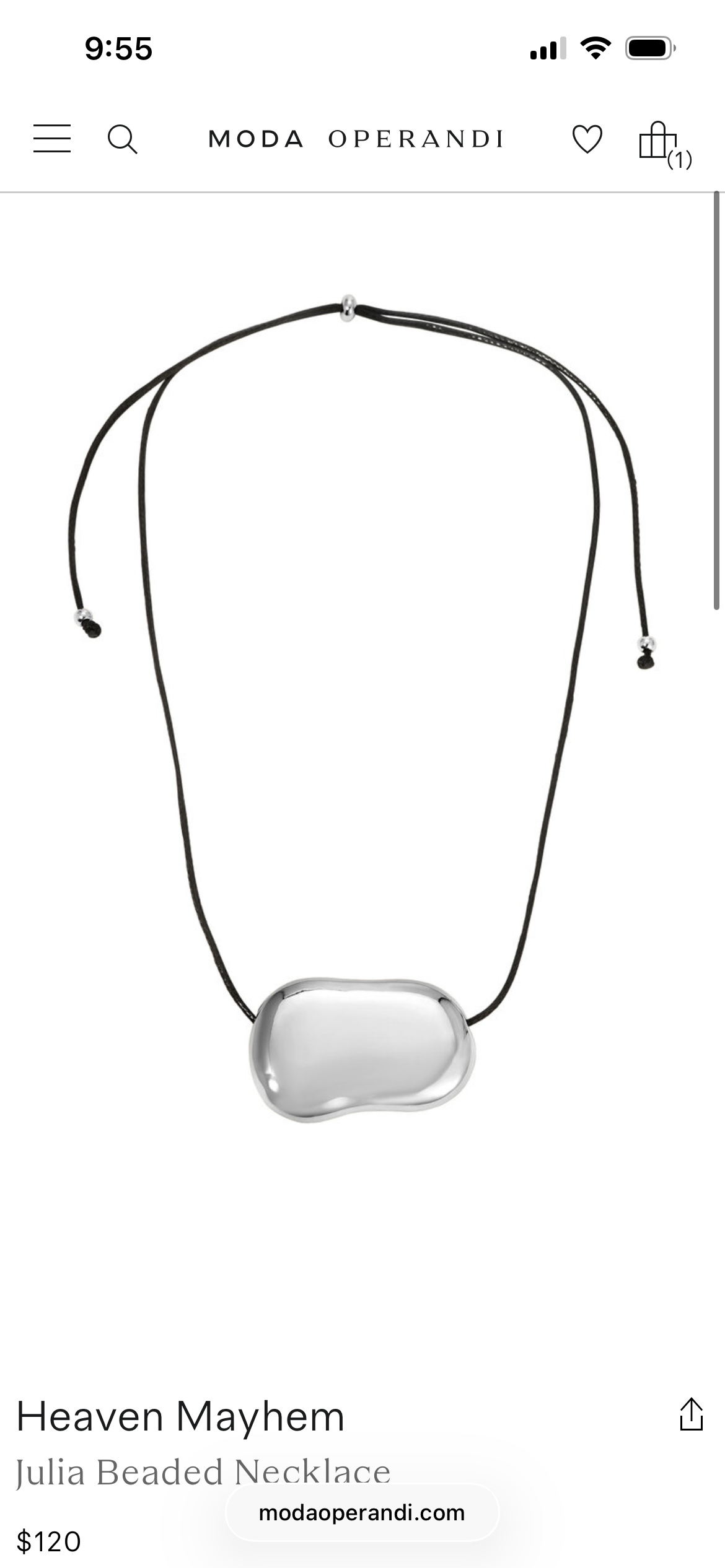 Heaven Mayhem Julia Necklace