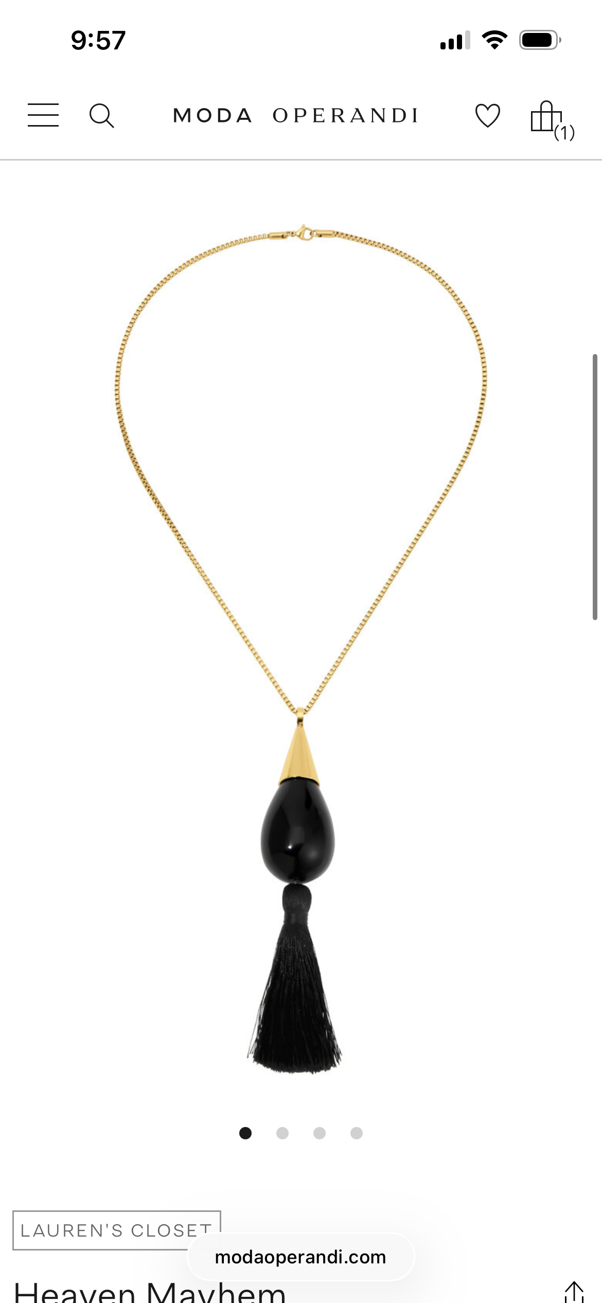 Heaven Mayhem Marlowe Necklace