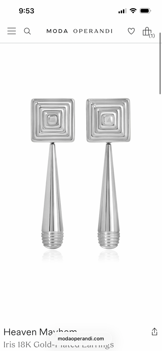 Heaven Mayhem 18K Earrings